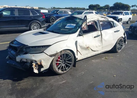 2019 Honda Civic Type R Touring z USA, uszkodzony, nr VIN SHHFK8G72KU204954